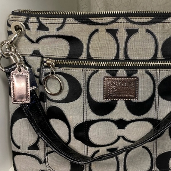 COACH SIGNATURE POPPY BAG - Picture 6 of 10
